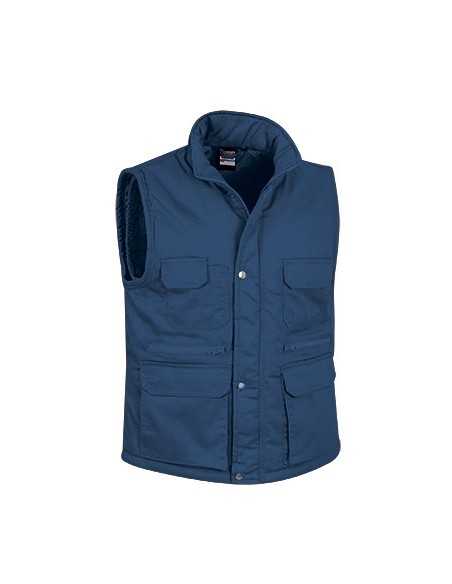 Gilet Imbottito da Lavoro Blu Scuro REPORTER - Valento