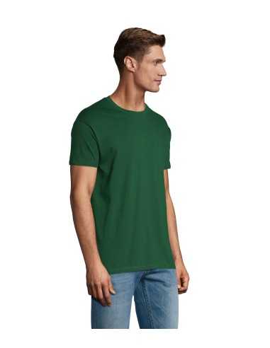 T-shirt Verde Bottiglia 150 gr 100% Cotone -...