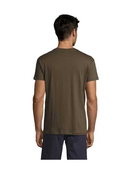 T-shirt Verde Militare 150 gr 100% Cotone - Sol's Regent