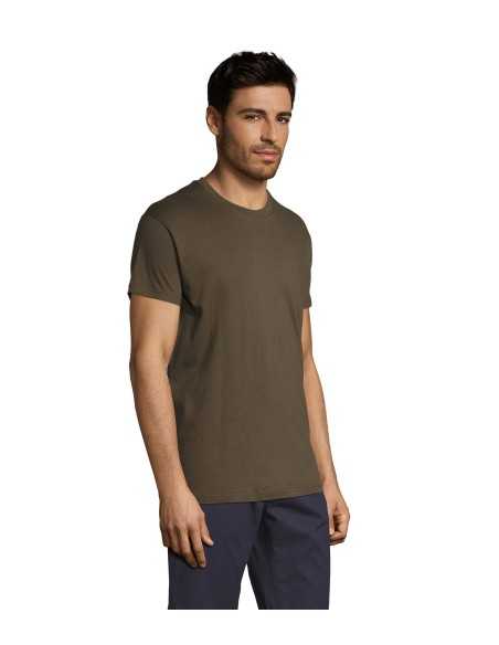 T-shirt Verde Militare 150 gr 100% Cotone - Sol's Regent