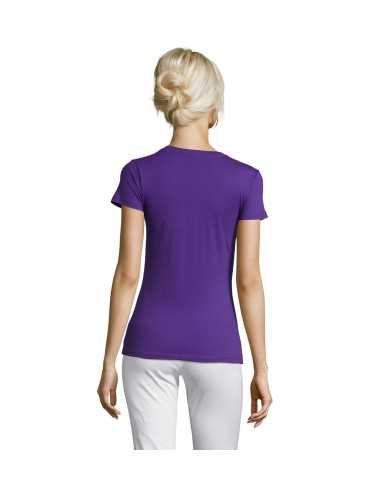 T-shirt Viola Donna 150 gr 100% Cotone - Regent...