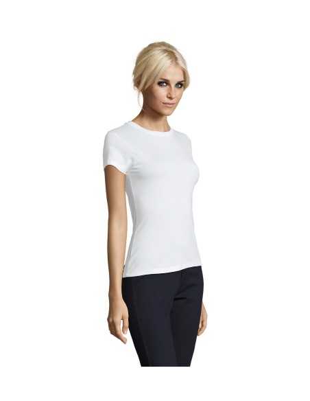 T-shirt Bianca Donna 150 gr 100% Cotone - Regent Woman Sol's