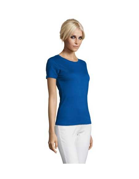 T-shirt Bluette Donna 150 gr 100% Cotone - Regent Woman Sol's