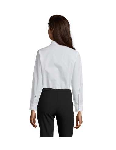 Camicia Bianca da Cameriera Donna con Taschino...