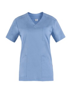 Casacca da Donna Milena Celeste – Giblors, Manica Corta,...