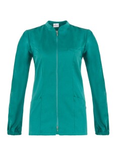 Casacca Donna Alice Verde – Giblors, Slim Fit, Cotone...