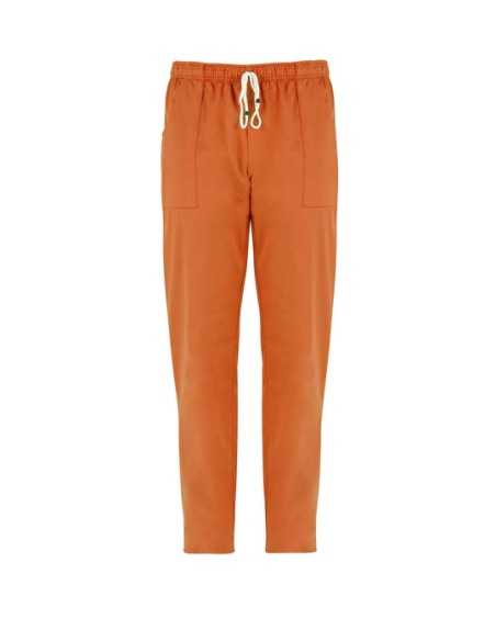 Pantalone Pitagora Arancio – Giblors, Slim Fit, Cotone 100%, Comodo ed Elegante
