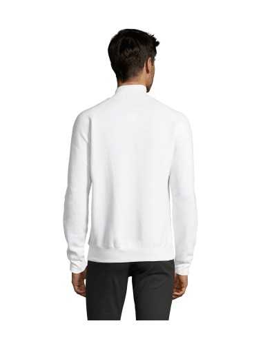 Felpa Bianca Full Zip ULAN - Marca Roly