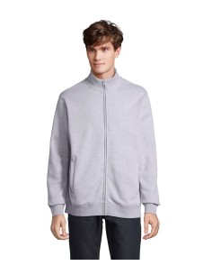 Felpa Grigia Full Zip ULAN - Marca Roly