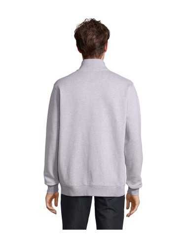 Felpa Grigia Full Zip ULAN - Marca Roly