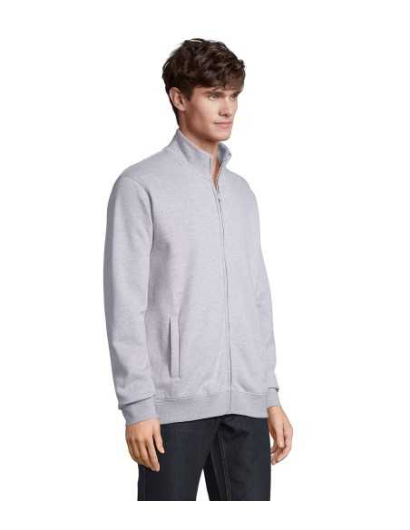 Felpa Grigia Full Zip ULAN - Marca Roly