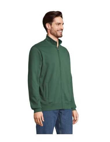 Felpa Verde Full Zip ULAN - Marca Roly
