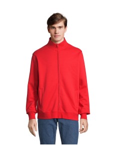 Felpa Rossa Full Zip ULAN - Marca Roly