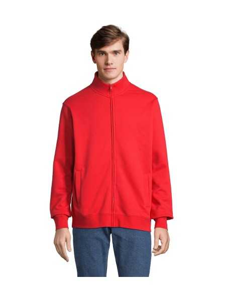 Felpa Rossa Full Zip ULAN - Marca Roly