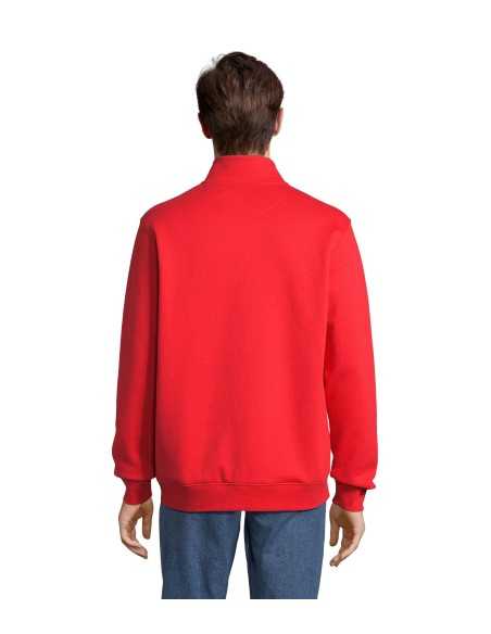 Felpa Rossa Full Zip ULAN - Marca Roly