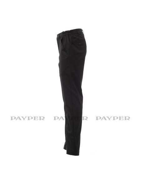 Pantalone da Cameriere Nero Elegante Elasticizzato EXECUTIVE | Payper