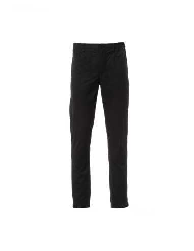 Pantalone da Cuoco Nero con Elastico alla Caviglia SPORT | Payper