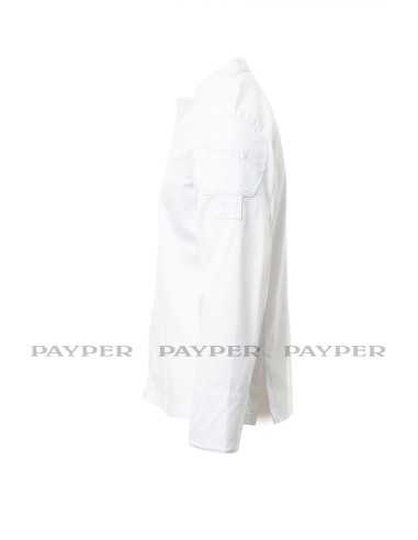 Giacca da Cuoco Bianca Elasticizzata a Coreana...