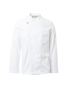 Giacca da Cuoco Bianca Elasticizzata STARRED | Payper