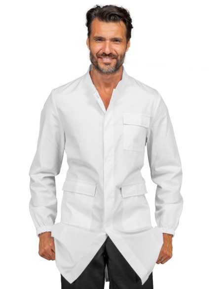 Camice da Laboratorio Bianco Antiacido Certificato CE | Isacco