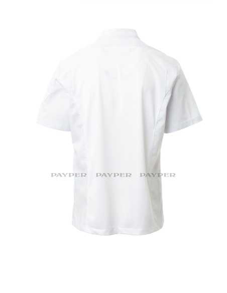 Giacca da Cuoco Bianca Manica Corta STARLIGHT MESH | Payper
