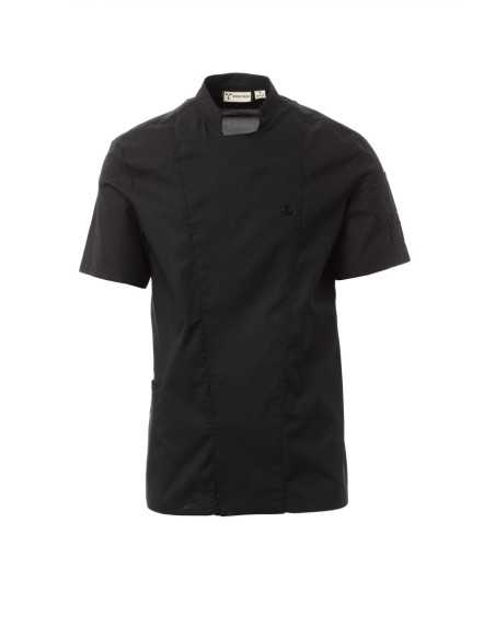 Giacca da Cuoco Nera Manica Corta STARLIGHT MESH | Payper