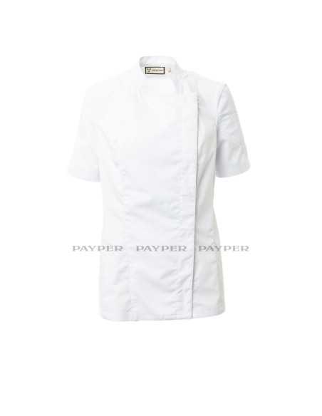 Giacca da Cuoca Bianca Mezza Manica STARLIGHT MESH LADY | Payper