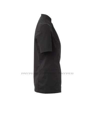 Giacca da Cuoca Nera Mezza Manica STARLIGHT...