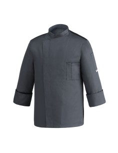 Giacca da Cuoco Grigia Antistiro Manica Lunga Modello OTTAVIO | EGOCHEF