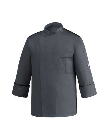 Giacca da Cuoco Grigia Antistiro Manica Lunga Modello OTTAVIO | EGOCHEF