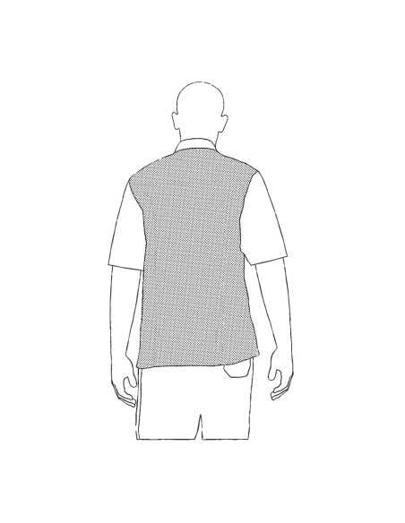 Giacca da Cuoco Blu Antistiro Manica Corta Modello OTTAVIO | EGOCHEF