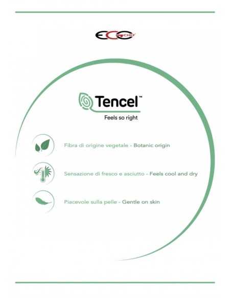 Giacca da Cuoco Nera Antistiro Manica Corta Modello OTTAVIO | EGOCHEF