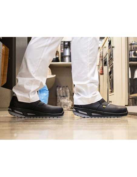 Scarpa da Cuoco Nera Ortopedica GIASCO ARENDAL S2 FO SR | ESD