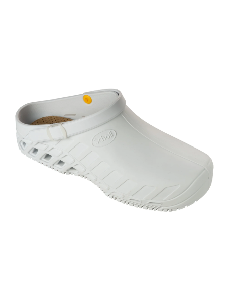 Zoccolo da Lavoro Sanitario Bianco CLOG EVO | SCHOLL