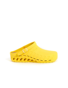 Zoccolo da Lavoro Sanitario Giallo CLOG EVO | SCHOLL