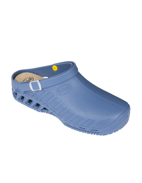 Zoccolo da Lavoro Sanitario Azzurro CLOG EVO | SCHOLL