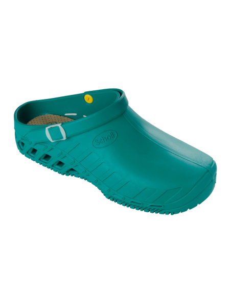 Zoccolo da Lavoro Sanitario Verde Smeraldo CLOG EVO | SCHOLL