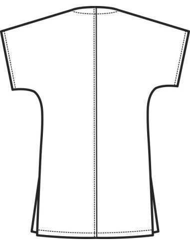 Casacca collo a V Verde 100% Cotone | ISACCO –...