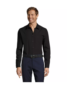 Camicia Nera da Cameriere con Taschino BALTIMORE FIT | SOL'S