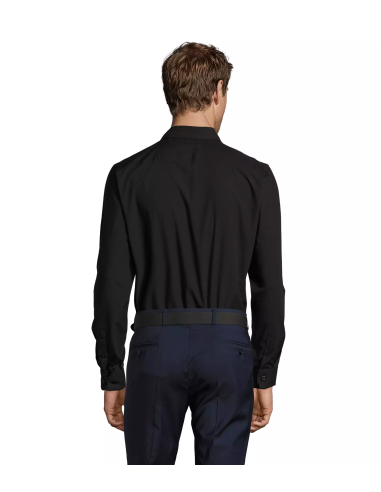 Camicia Nera da Cameriere con Taschino...