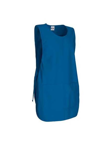 Grembiule a Poncho Bluette con Tasca modello PINTXO | VALENTO - Divisa da Lavoro per Ristorazione, Estetista, Pulizie