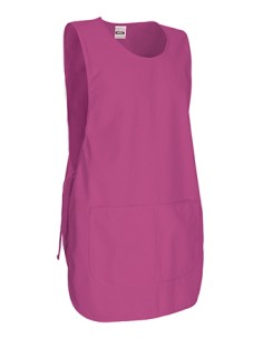 Grembiule a Poncho Fucsia con Tasca modello PINTXO | VALENTO - Divisa da Lavoro per Ristorazione, Estetista, Pulizie