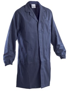 Camice da Lavoro Blu in Cotone con Elastico ai Polsi | P&P STANDARD - Abbigliamento Professionale UNI EN ISO 13688