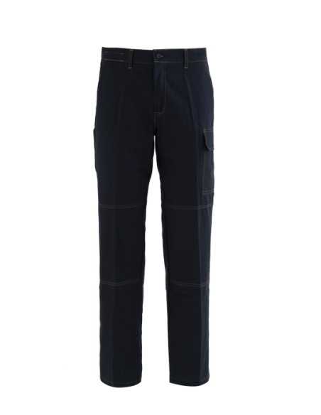 Pantalone da Lavoro in Cotone Leggero 100% Blu Scuro | SERIOPLUS+ LIGHT ROSSINI