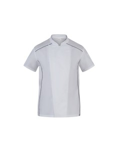 Giacca da Cuoco Bianca a Mezza Manica Slim Fit | Modello...
