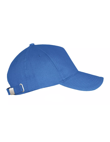 Cappellino Sol’s Long Beach 5 Pannelli in Cotone Twill 260 | Bluette