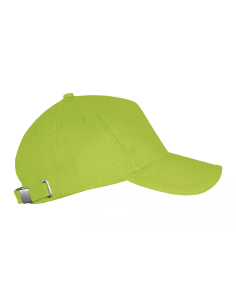 Cappellino Verde Mela Sol’s Long Beach in Cotone Twill 260 | 5 Pannelli Personalizzabile