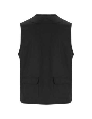 Gilet Multitasche Estivo Nero Leggero |...