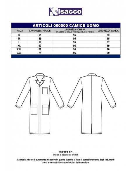 Camice da laboratorio in cotone con tasche interne + Occhiali protettivi – Offerta Scuole Verona