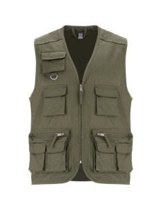 Gilet Multitasche Estivo Verde Militare Leggero |...